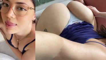 Lilith Cavaliere Dares You To Watch Her Strip In A Sexy Nightgown