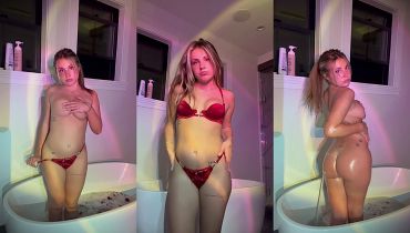 Hot Piper Rockelle Strips Down And Touches Herself